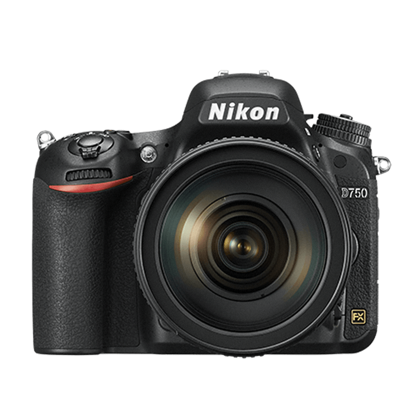 Nikon D750 telo s objektivom