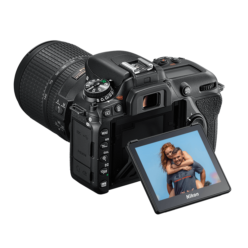 Nikon D7500 zadny pohlad