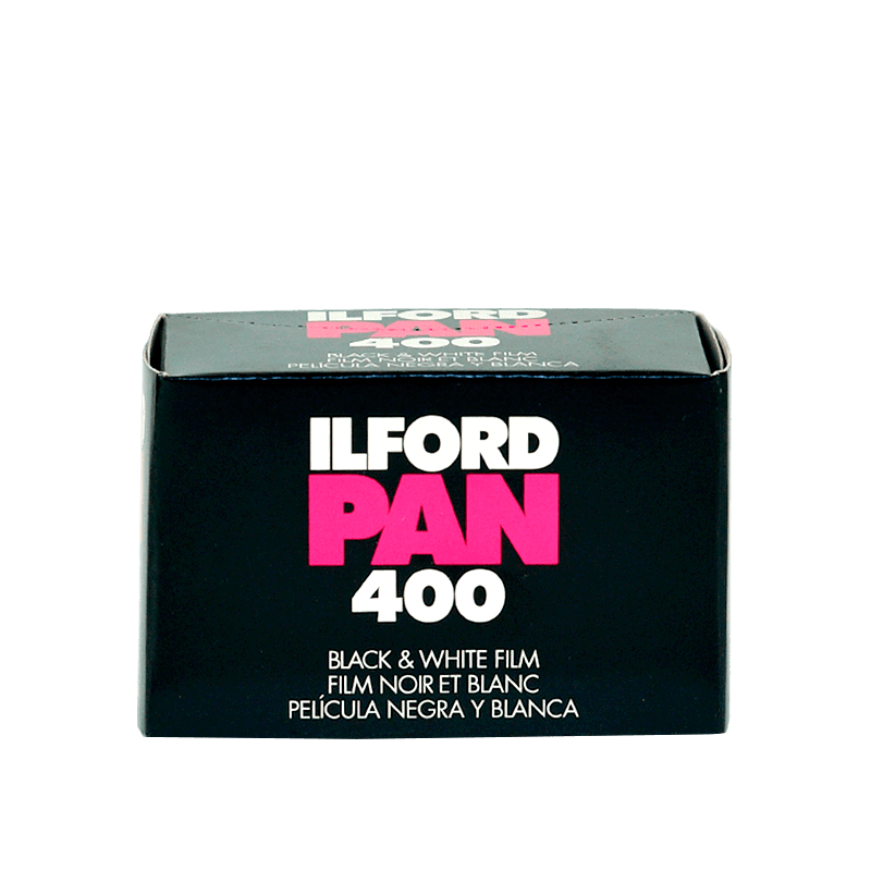 Cierno biely film ilford pan 400 36 krabicka