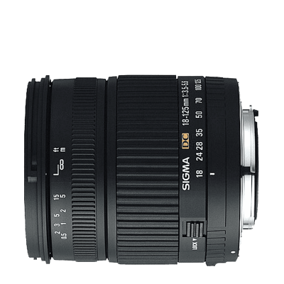 Sigma 18-125mm f/3.5-5.6 DC (Nikonhoz)