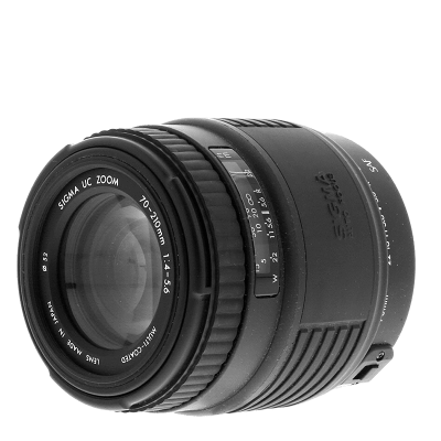 Sigma 70-210mm f/4-5.6 UC II (Canonhoz)