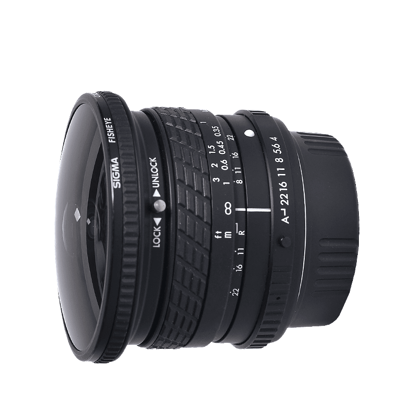 Sigma 8mm f4 fisheye film