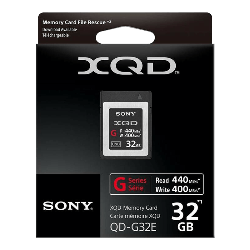 Pamatova karta xqd Sony