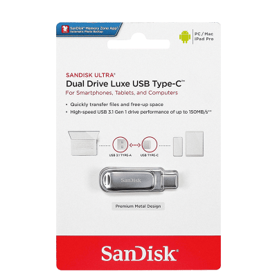 SanDisk Luxe USB 3.2 pendrive (különböző kapacitások)