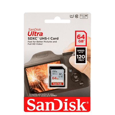 Sandisk Ultra SDXC class10 (különböző kapacitások)