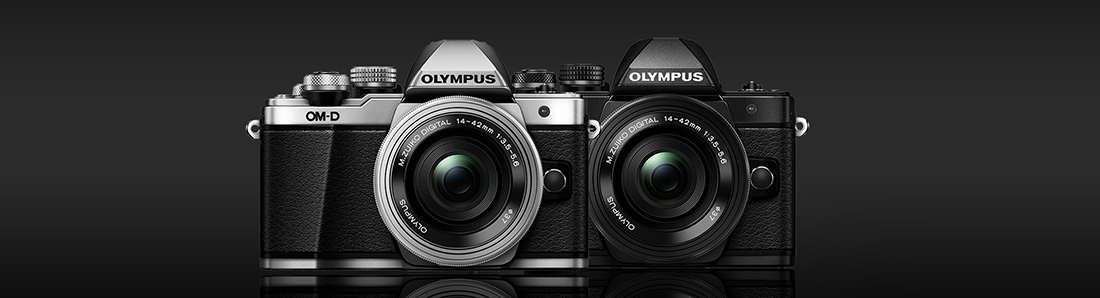 retró fényképezőgép Olympus OM-D Mark II